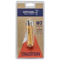 Opinel No. 07 kišeninis peilis, anglinis plienas, buko mediena