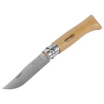 Opinel No. 08 nerūdijančio plieno kišeninis peilis su dėklu
