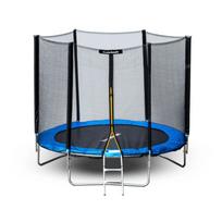 Bauerkraft sodo batutas su išoriniu tinklu ir kopėčiomis, 304-312 cm