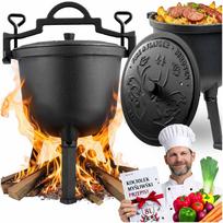 Ketaus puodas ant laužo Berdsen Bd-482, 8 l