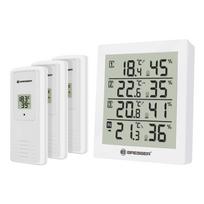 Bresser Temeo Hygro Quadro meteorologinė stotelė, balta