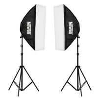 Newell Sparkle LED apšvietimo komplektas produktų fotografijai