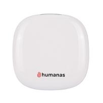 Humanas HS-PM01 makiažo veidrodėlis su LED apšvietimu, baltas
