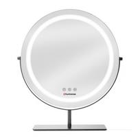 Humanas HS-HM Scarlet makiažo veidrodis su LED apšvietimu, juodas