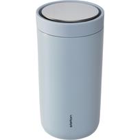 Stelton To Go Click termopuodelis, 0.2 l, Soft Cloud mėlynas
