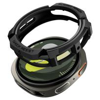 „Spigen Rugged Armor“ dėklas „Samsung Galaxy Watch 8“ 44mm, Matte Black