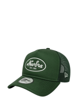 New Era - Oval Foam Patch Trucker Newer - Kepurė - Žalia
