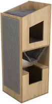 Trixie CityStyle, stovimas draskyklis katėms, ruda/pilka, 105 cm