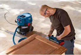 Bosch Akku-Falzhobel GHO 18V-26 Professional be akumuliatoriaus ir kroviklio, 18Volt (blau/juodas, be Akku und Ladegerät)