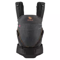 Kūdikio nešioklė Manduca XT Cotton, denim black-toffee