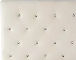 Beliani AMIENS lova su patalynės dėže, veliūrinė, šviesiai smėlio spalvos, 180 x 200 cm