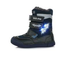 LED Batai su dirbtinio kailio pamušalu 25-30 d. W068-346AM. D.D.Step (Vengrija). Batai vaikams