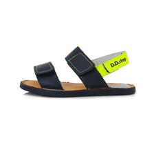 Tamsiai mėlynos barefoot basutės 32-37 d. G076-356L. D.D.Step (Vengrija). Batai vaikams