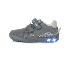 Pilki LED batai 25-30 d. S050-391AM. D.D.Step (Vengrija). Batai vaikams