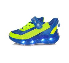 Mėlyni sportiniai LED batai 24-29 d. F61297AM. D.D.Step (Vengrija). Batai vaikams