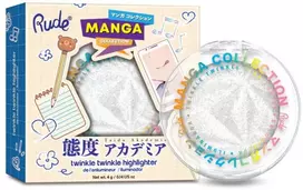 Rude Cosmetics Twinkle Twinkle Illuminating Highlighter Palette Kirei-Sama's Playlist, 4 g