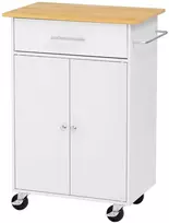 Virtuvės salelė-vežimėlis VEVOR SS-SHX-01, 631 mm pločio