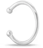 Brilio Silver Minimalistinis auskaras EA1290W