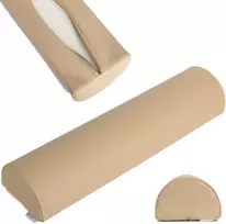 Aveno Life Pusapvalė masažo pagalvėlė Habys Soft Touch 60×15×10 cm, Moco rusvai gelsvas