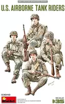 1/35 plastikinis surenkamas modelis „U.S. Airborne Tank Riders“ su lipdukais Miniart