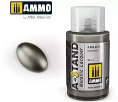 AMMO by MIG Jimenez AMMO MIG A-Stand Magnesium metaliko dažai aerografui, 30 ml