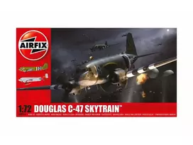 Douglas C-47 Skytrain plastikinis lėktuvo modelis 1/72 Airfix 27,3 cm