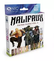 Ionic Smart Colors Ionic akrilinių dažų rinkinys miniatiūroms – Malifaux odos tonai