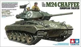 Tamiya M24 Chaffee JAV lengvojo tanko modelis 1/35 (Europa)