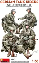 Vokiečių tankistų žiemos uniformos figūrėlės 1944–45, 1/35 Miniart modelis