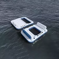 Bestway Hydro-Force Plūduriuojanti Sala 2 vnt. PVC Balta ir mėlyna