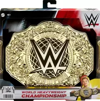 „Mattel“ WWE „Pas Championship“ čempionato diržo figūrėlė, rinkinys (HNY41)