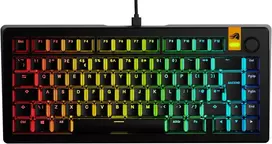 „Glorious“ žaidimų klaviatūra GMMK 3 Pro HE 75 %, „Fox HE“ jungikliai – ISO-UK, juoda (GLO-KB-GMMK3-PRO-75-PB-HE-W-BLK-UK)