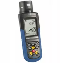 PCE Instruments Geiger counter radiation: Gamma, Alpha, X-ray, Beta, acoustic warning, incl. evaluation software, data logger, optical signal (RAM 10)