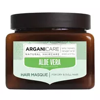 Arganicare, Aloe Vera, Vegan & Cruelty-Free, Hair Treatment Cream Mask, Hydrating & Repairing, Weekly, 500 ml