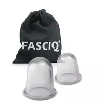 FASCIQ® silikoninių taurelių rinkinys 1 maža x 1 didelė
