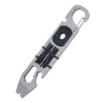 Convenient Pocket Multiple Tool Pocket Pry Bar with Wrench for Various Tasks 1 gray