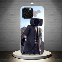 S-Skibidi Toilet Mobile Cell Phone Case Cover For iPhone 17 Air 16E 16 15 14 Plus 13 Mini 12 Pro Max 11 7 SE 8 Soft Pattern Coqu iPhone 13 Mini black