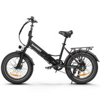 SAMEBIKE LOTDM200-II Adult Folding Electric Bicycle 20 x 4.0-inch Thick Tire Mountain Electric Bicycle with 48V 13Ah Detachable Battery E-bike 750W 48V 13AH juoda