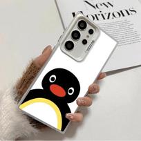 Cartoon P-Pingu Penguin Soft Phone Case for Samsung Galaxy S24 S25 FE S26 Edge S23 Ultra S22 Plus S21 + Shockproof Cover Back Sh Samsung S26 Plus