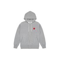 Comme des Garçons PLAY COMME des GARCONS PLAY Multi Heart Zip Up Hoodie 'Grey' Men's AZ-T250-051-1 XL gray