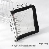 Mini M5 5-Hole Loose-Leaf Korean Style Portable Planner Notebook Cover white
