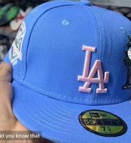 Optional, Size Cap, Flat Rim Cap Shade Sun Protection Cap Unisex Hip Hop Adjustable Baseball Cap Size 7 blue