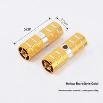 1 Pair Bike Pedals Axle Foot Rest Pegs Anti-Slip Aluminum Alloy Mountain Road Cycling Bicycle Front Rear Socle Pedal 60mm