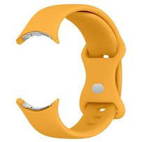 „Google Pixel Watch 3“ sportinio laikrodžio apyrankė 41 mm 45 mm apyrankė, minkšta orui pralaidi apyrankė, skirta Pixel Watch 1 Pixel Watch 2 laikrodžio dirželiui Pixel Watch 3 41mm geltona