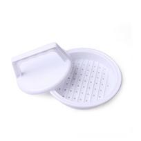 Burger and cutlet press mould 1pcs white