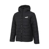 PUMA Ess Hooded Padded Puffer Jacket Men's Black 672418-01 M black
