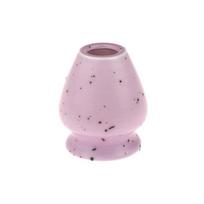 Japoniškas Matcha šluotelės laikiklis Arbatos reikmenys Matcha ceremonija Matcha šluotelės indas Rankų darbo šluotelės laikiklis valgomajam, namams, arbatinės kambariui violetinė