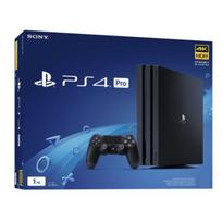 SONY PlayStation 4 Pro Jet Black 1TB PS4 PlayStation 4 Pro garantija [Atnaujintas] (CUH-7100BB01) 180 dienų [Gamintojas nutraukė gamybą]