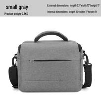 Professional DSLR Camera Shoulder Bag for Canon, Nikon, Sony, Fuji Mirrorless gray