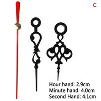 Rinkinys Atsarginis Pasidaryk pats Sieninis Mechanizmas Kvarcinis Laikrodis Remonto Judėjimas Rodyklių Rinkinys black